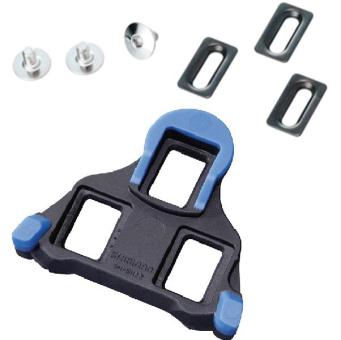 SHIMANO SM-SH12  SPD-SL-Schuhplatten, blau 