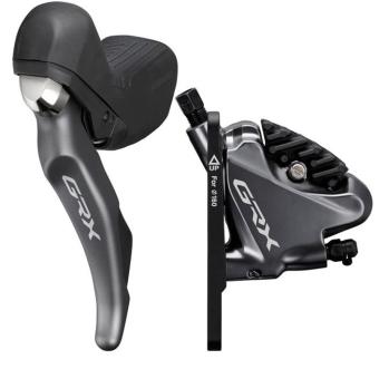 SHIMANO GRX (ST-RX810/BR-RX810)  Brems-/Schaltgriff, links, 2*11fach 
