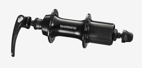 SHIMANO FH-RS300  Hinterradnabe, CenterLock, schwarz, 