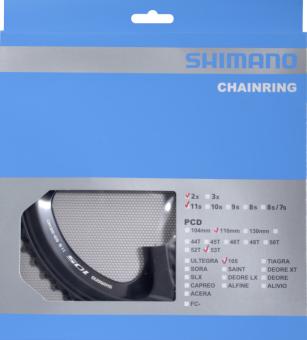 SHIMANO 105 (FC-5800)  Kettenblatt, 52 Zähne