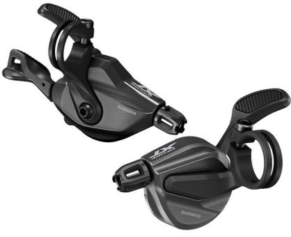 SHIMANO DEORE XT (SL-M8100)  Schaltgriffe, 2*12fach, Schelle 