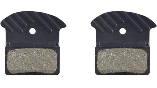 SHIMANO Bremsbeläge J05A-RF, mit Kühlrippen 