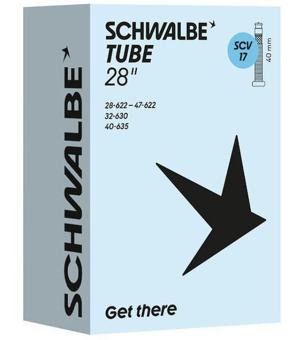 SCHWALBE SCV17  Schlauch, 622 - 28-47, 40 mm Ventillänge 