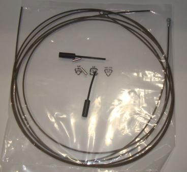 SHIMANO DURA ACE  Bremszüge-Set, Hinterad + Vorderrad, polymerbeschichtet 