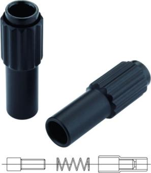 TRIVIO MINI INLINER  Schaltzugeinsteller, schwarz 