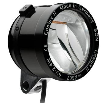 SCHMIDT EDELUX II  LED-Scheinwerfer, schwarz, 140 cm Ka 