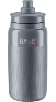ELITE FLY TEX  Trinkflasche, grau, 550 ml