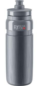 ELITE FLY TEX  Trinkflasche, grau, 750 ml