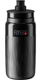 ELITE FLY TEX  Trinkflasche, schwarz, 550 ml