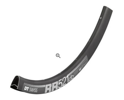 DT SWISS RR 521 DB  Felge, schwarz, 