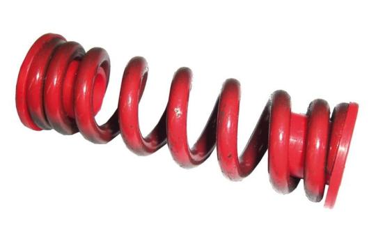 AIRWINGS Feder für Extra Bike II, 56 mm, ab 90 kg (rot)