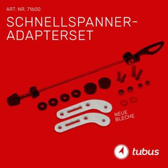TUBUS Schnellspanneradapter + 15 mm 