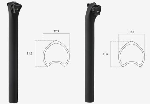 BASSO HEART CARBON  Sattelstütze, 