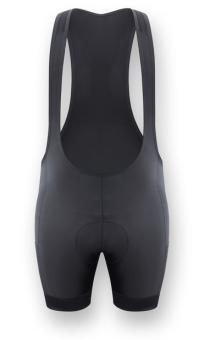 CHIBA 3524125  Trägerhose, kurz, schwarz, 