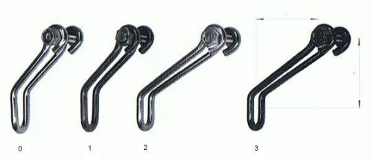 SCHMIDT EDELUX  Scheinwerferhalter, Niro, 58 * 49 mm 