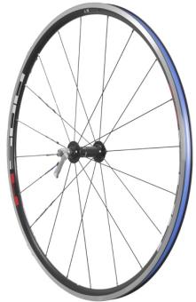 SHIMANO WH-R501  Vorderrad, schwarz-rot 