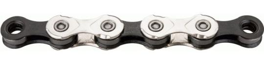 KMC X 11  Kette, 11fach, silber/ schwarz 