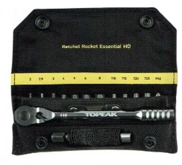 TOPEAK RATCHET ROCKET ESSENTIAL HD  Mini-Steck-Bit Werkzeug 