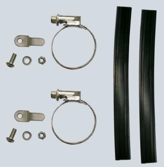 TUBUS LM-BF  Montageset für Gabeln ohne Ösen, 25-40 mm 