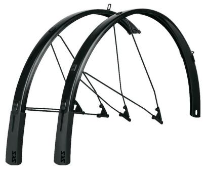SKS BLUEMELS STYLE  Schutzbleche, schwarz, 27,5" - 29", 75 mm