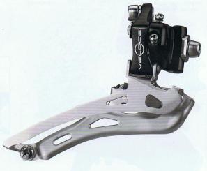 CAMPAGNOLO VELOCE 2015  Umwerfer, 10fach, anlöt., schwarz 