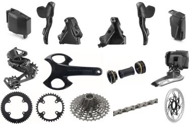 CAMPAGNOLO SUPER RECORD 13 WRL  Gruppe, Road, 2x13, 