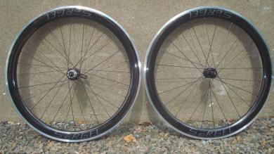 Laufradsatz Sörgel C50A, UD-Finish, glänzend, 