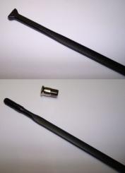 CAMPAGNOLO EURUS 2012  Speiche, VR und HR, links 