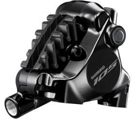 SHIMANO 105 (BR-R7170)  Bremskörper, HR, schwarz, mit befüllter Bremsleitung 