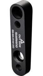 SHIMANO Adapter von FM-Bremssattel auf FM-Aufnahme, HR, 140 auf 160 mm 