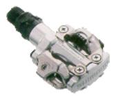 SHIMANO PD-M520S  SPD-Pedale, silber 