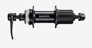 SHIMANO FH-QC300-HM  Hinterradnabe, CenterLock, schwarz, 