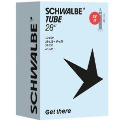 SCHWALBE SV17  Schlauch, 622 - 28-47, 40 mm Ventilläng 
