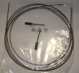 SHIMANO DURA ACE  Bremszüge-Set, Hinterad + Vorderrad, polymerbeschichtet 