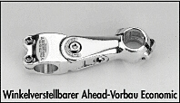 ERGOTEC ECONOMIC  Ahead-Adjust-Vorbau, 100 mm 