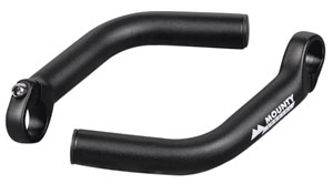MOUNTY LITE ENDS II  Bar Ends, lang, schwarz 