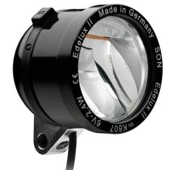 SCHMIDT EDELUX II  LED-Scheinwerfer, schwarz, 140 cm Ka 