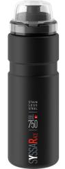 ELITE SYSSA RACE  Trinkflasche, schwarz-matt, 750 ml 