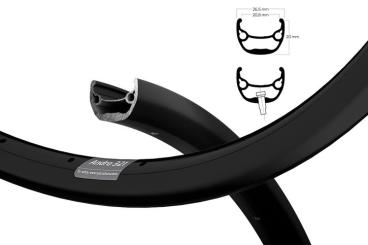 RYDE ANDRA 321  Felge, schwarz, 