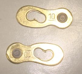 WIPPERMANN CONNEX LINK  Ketten-Verschluß für 10fach-Ketten, 6,0 mm, gold 