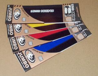 LIZARD SKINS Kettenstrebenschutz aus Neopren, gelb 