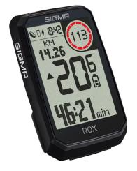 SIGMA SPORT ROX 4.0 ENDURANCE  Fahrradcomputer, schwarz 