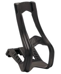 CHRISTOPHE 43  Pedalhaken mit doppelter Riemenführung, L (für Schuhgröße 42 - 45)