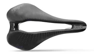 SELLE ITALIA MAX SLR BOOST TI316 GEL SUPERFLOW  Sattel, schwarz, 