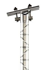 TUNE LEICHTES STÜCK  Sattelstütze, silbern, 340 mm, 27,2 mm 