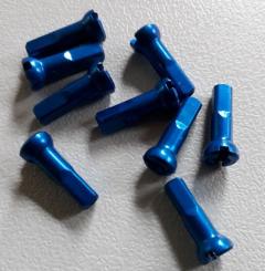 SAPIM POLYAX  Speichennippel aus Aluminium, 14 mm, blau 