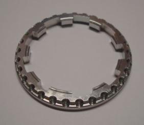 MARCHISIO Rosette mit Spacer für Shimano 10fach, Alu 