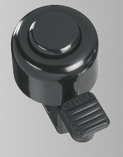 ERGOTEC MINI-BELL  Radglocke, Stahl, schwarz 