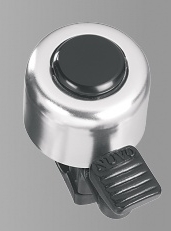 ERGOTEC MINI-BELL  Radglocke, Stahl, verchromt 