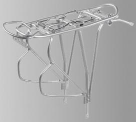 ERGOTEC RC 408 S  Gepäckträger, silber 